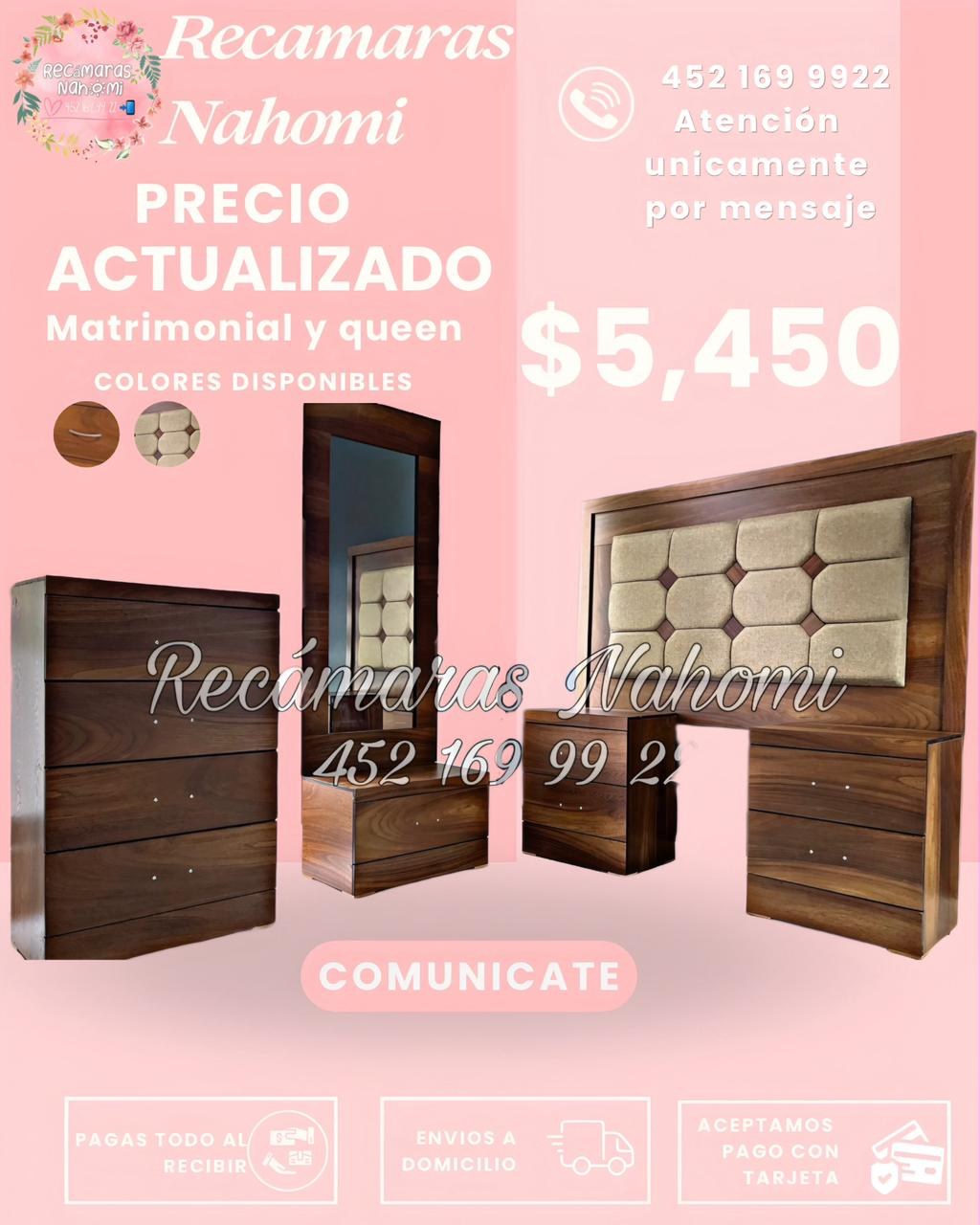 Recámara Nogal Beige