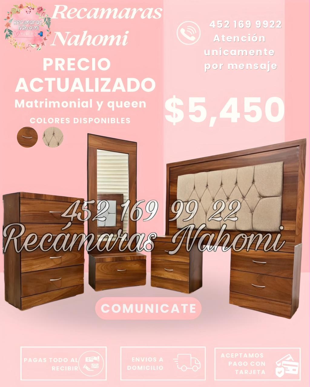 Recámara Nogal Hueso
