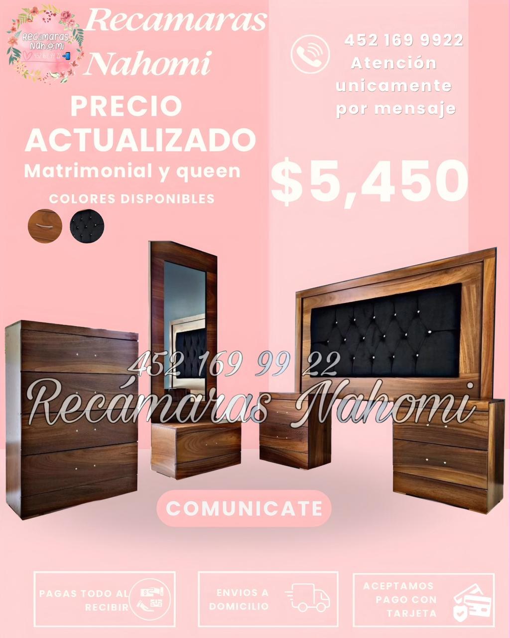 Recámara Nogal Negro