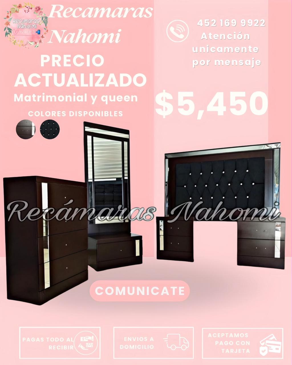 Recámara Chocolate Negro