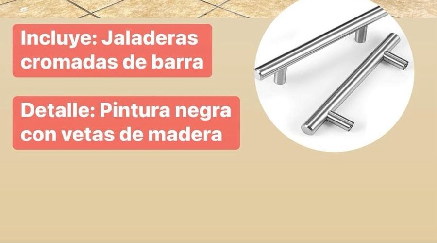 Detalles de Recámara Perla Negro