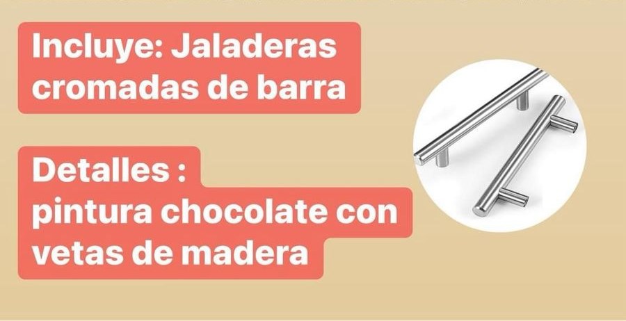 Detalles de Recámara Rosa Palo