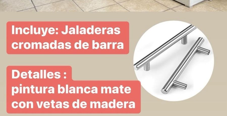 Detalles de Recámara Beige Capitonada