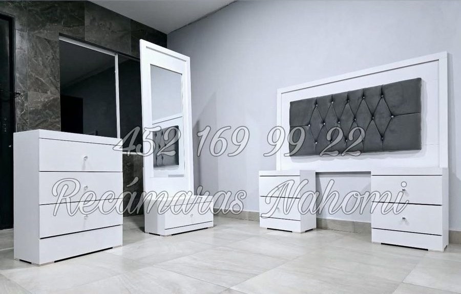 Recámara Blanco Gris
